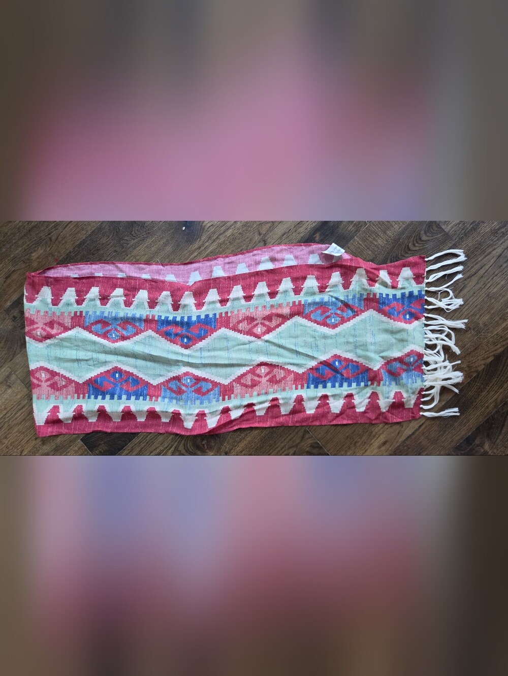 Double D Ranch 'Sonoran Sunset' Fringe Scarf